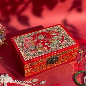 Handcrafted Lacquer Box from Pingyao